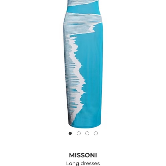 Missoni Space Dye Intarsia Wave Tank Dress - Picture 3 of 4